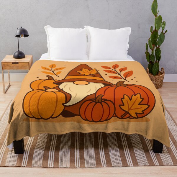 Item preview, Autumn Pumpkin Patch Gnome designed and sold by Ghost on Toast.
