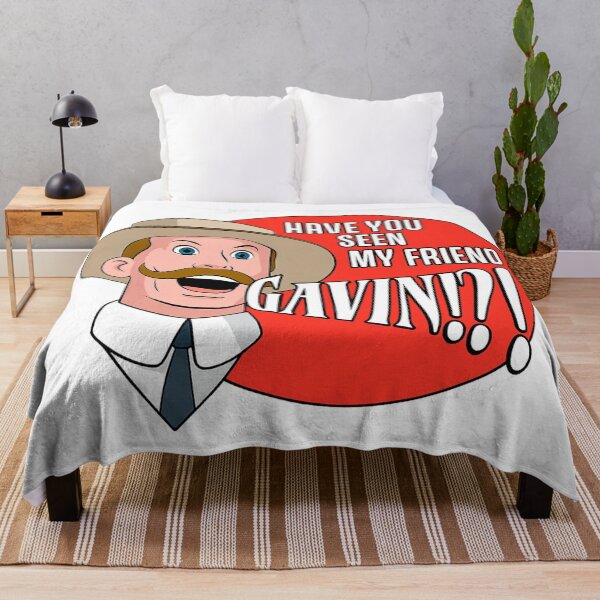 Item preview, Have You Seen My Friend Gavin – Funny Gaming Meme designed and sold by CleanQuotes.