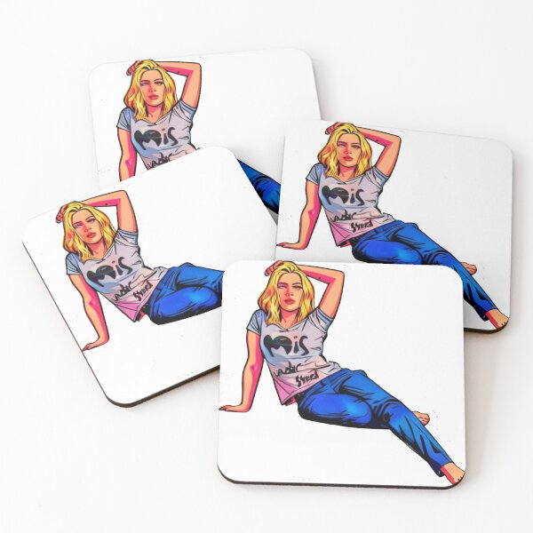 Item preview, Scarlett's Gaze - Pop Art  designed and sold by CleverCulture.