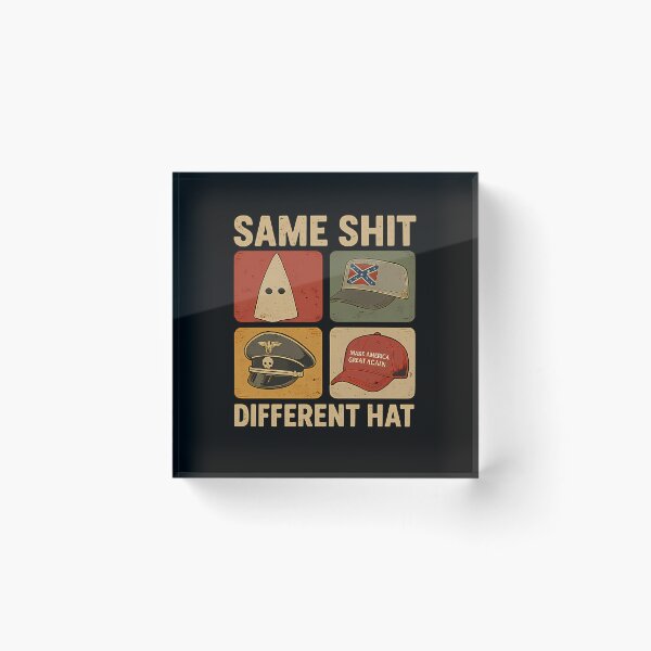 Item preview, Same Shit Different Hat Funny Anti Trump  designed and sold by Gerardvilleneu.