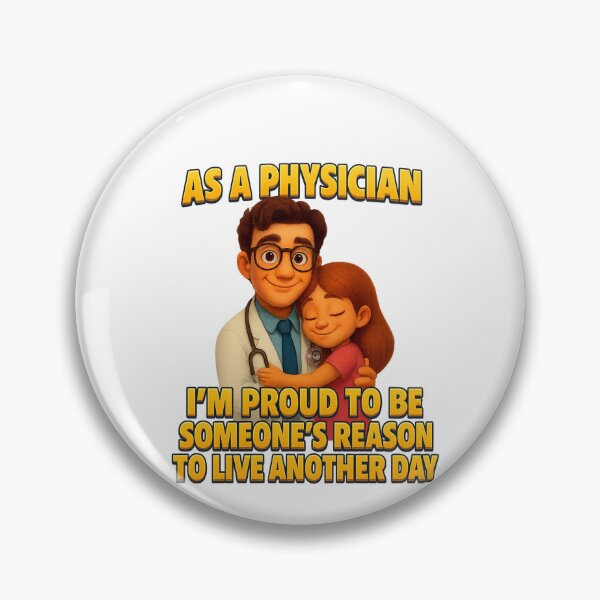 Item preview, As a Physician — I’m Proud to Be Someone’s Reason to Live Another Day designed and sold by GogoVibes.