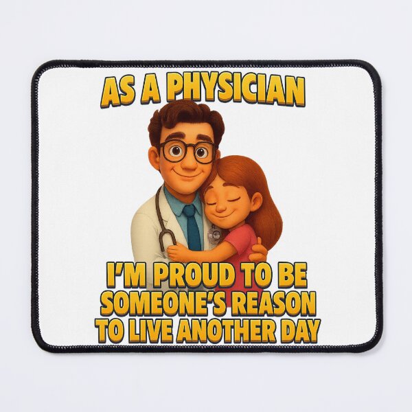 Item preview, As a Physician — I’m Proud to Be Someone’s Reason to Live Another Day designed and sold by GogoVibes.