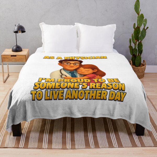 Item preview, As a Physician — I’m Proud to Be Someone’s Reason to Live Another Day designed and sold by GogoVibes.