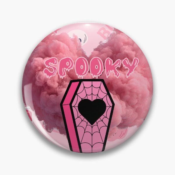 Item preview, Spooky Pink Coffin – Cute Halloween Desig designed and sold by ShaysLegacy555.