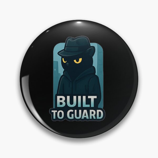 Item preview, Built To Guard - Black Cat designed and sold by okiiskandarart.