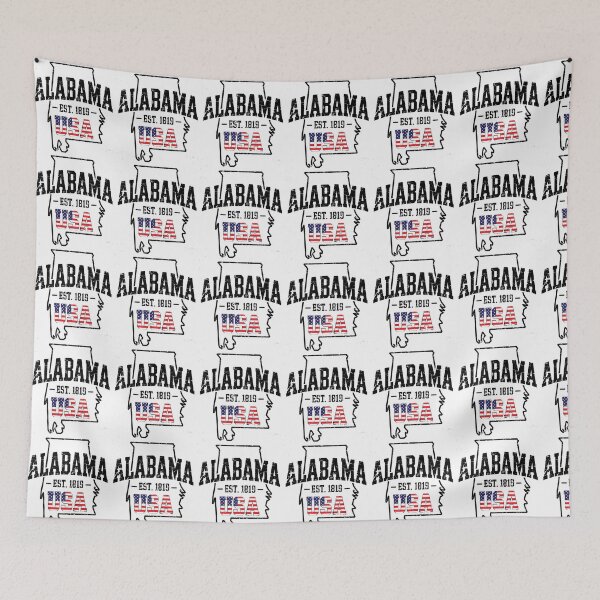 Item preview, Alabama Vintage Retro Typography Design 2025 Flag American designed and sold by someraargelia.