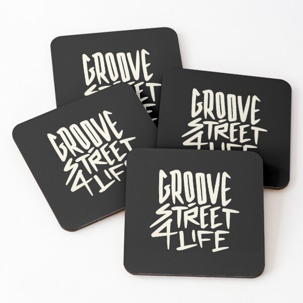 Item preview, Groove Street 4 Life – Gamer Quote Design designed and sold by CleanQuotes.