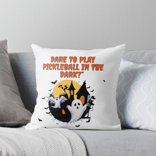 Item preview, Pickleball Ghost Design – Dare to Play in the Dark | Spooky Halloween Pickleball Art, Funny Ghost and Bat Graphic, Player Gift designed and sold by Ninopic Creations.