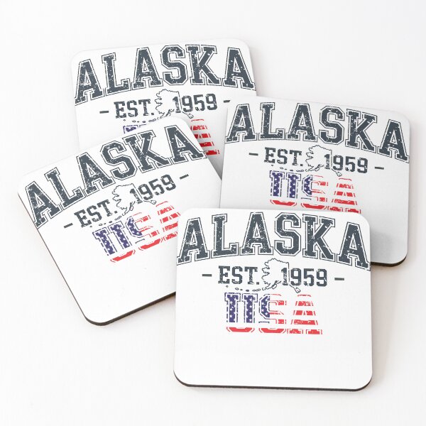 Item preview, Alaska Vintage Retro Typography Design 2025 Flag American designed and sold by someraargelia.