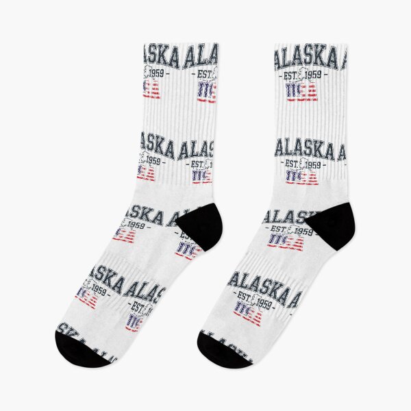 Item preview, Alaska Vintage Retro Typography Design 2025 Flag American designed and sold by someraargelia.