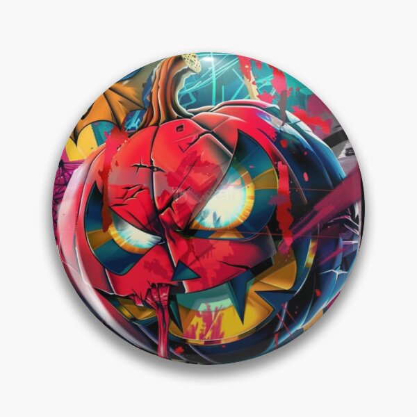 Item preview, AfroNova Halloween Digital Art | Cosmic Graffiti Skeleton & Mask Print | Neon Afrofuturist Wall Decor designed and sold by Blackcanvas444.