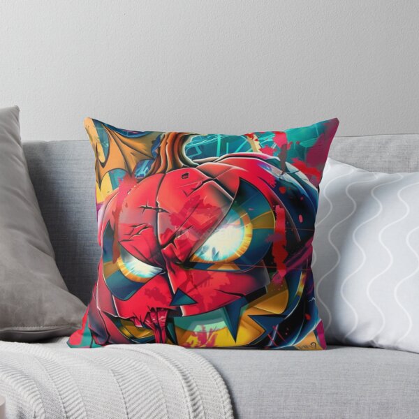 Item preview, AfroNova Halloween Digital Art | Cosmic Graffiti Skeleton & Mask Print | Neon Afrofuturist Wall Decor designed and sold by Blackcanvas444.