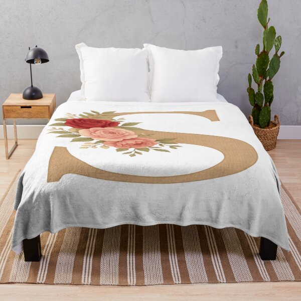 Item preview, Elegant Floral Letter S – Vintage Monogram Art designed and sold by sosservice.