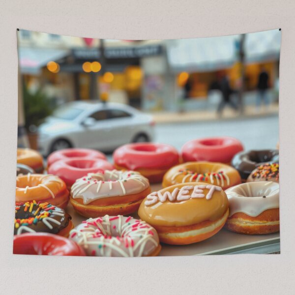 Item preview, Sweet Donut Shop Treat designed and sold by CTM ArtStudio.