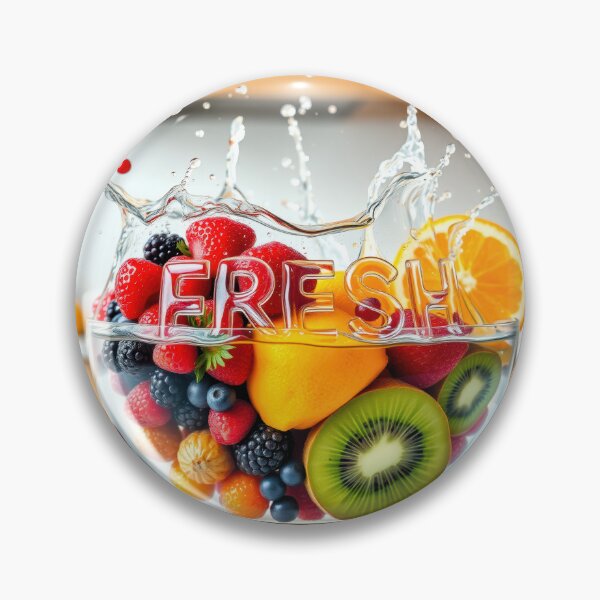 Item preview, Arte con salpicaduras de frutas vibrantes designed and sold by CTM ArtStudio.