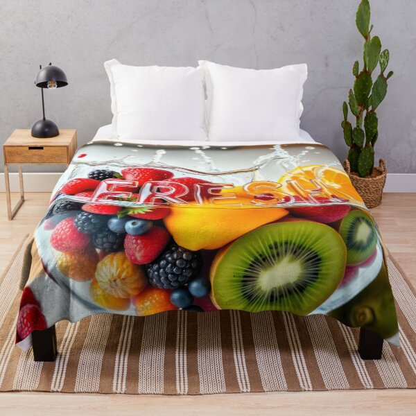Item preview, Vibrant Fruit Splash Art designed and sold by CTM ArtStudio.