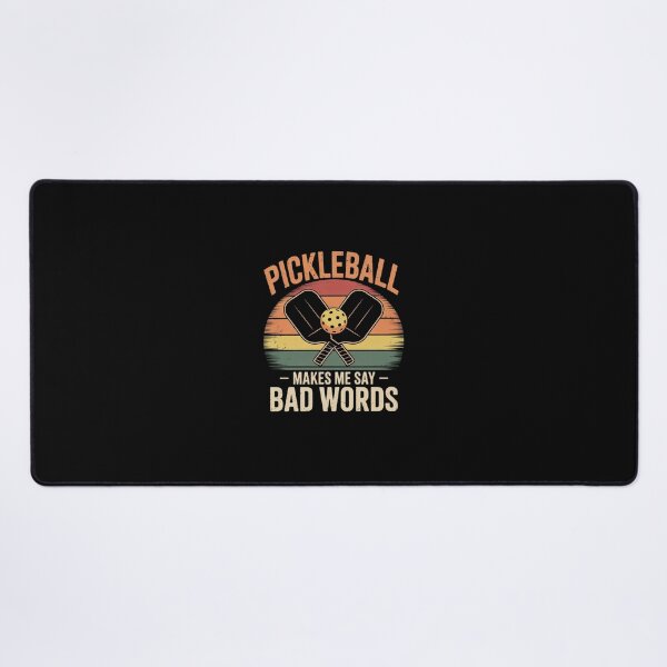 Item preview, Pickleball Makes Me Say Bad Words Pickleball Players02 designed and sold by Belkisallen.