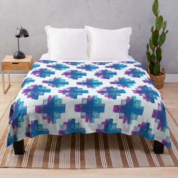 Item preview, Geometric Cross-Link Pattern Art designed and sold by JeniSeny.