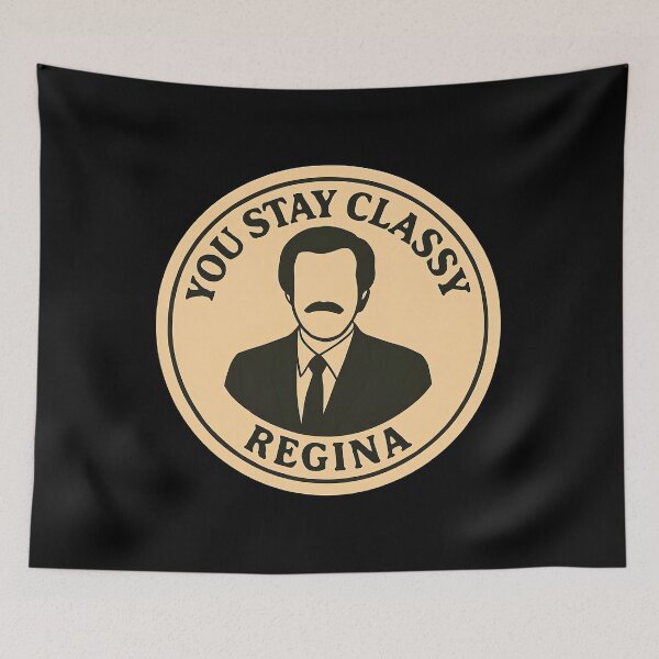 Item preview, Anchorman Inspired Retro Canada Print: Regina designed and sold by PinUpPizzazz.