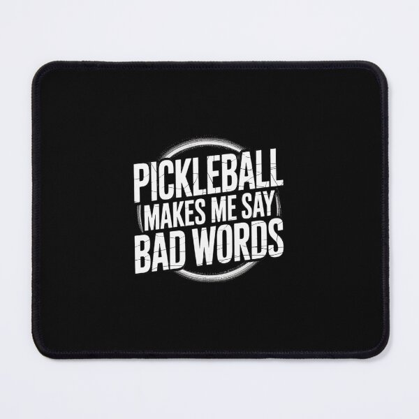 Item preview, Pickleball Makes Me Say Bad Words Player  designed and sold by Belkisallen.