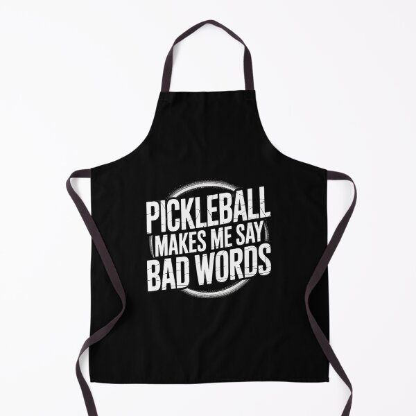 Item preview, Pickleball Makes Me Say Bad Words Player  designed and sold by Belkisallen.