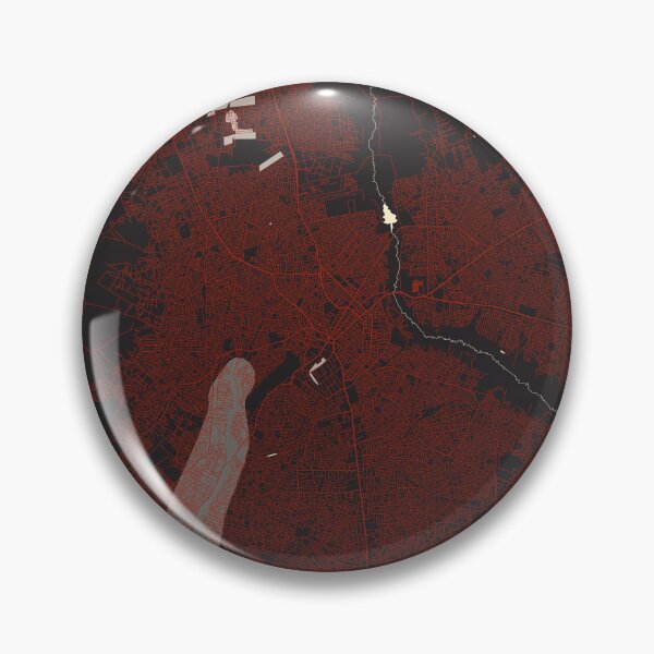 Item preview, Benin City Map of Edo, Nigeria - Vector designed and sold by deMAP.