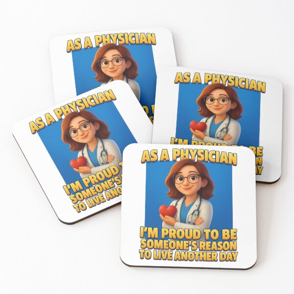 Item preview, As a Physician — Proud to Be Someone’s Reason to Live Another Day designed and sold by GogoVibes.