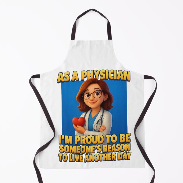 Item preview, As a Physician — Proud to Be Someone’s Reason to Live Another Day designed and sold by GogoVibes.