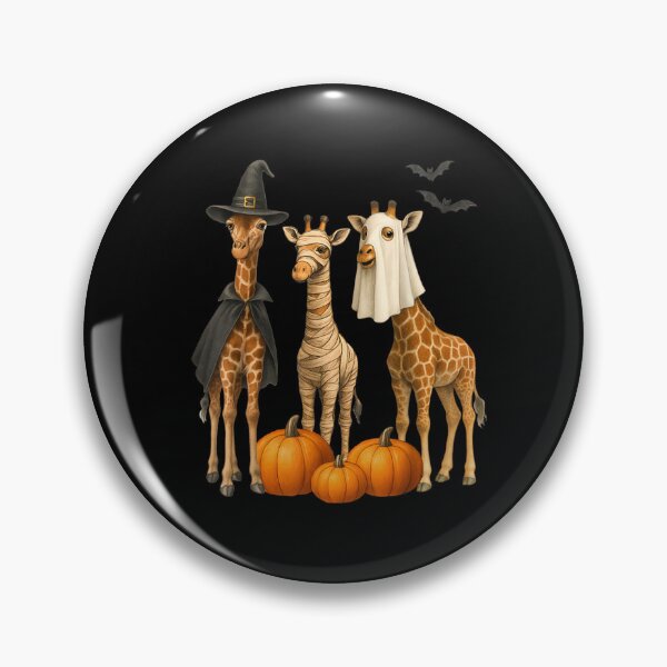 Item preview, Giraffe Boo Mummy Witch Halloween Costume Giraffe Pumpkin designed and sold by CosmicCirrus.