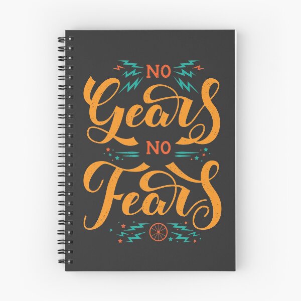 Item preview, No Gears, No Fears designed and sold by Ruby The Illustrator.
