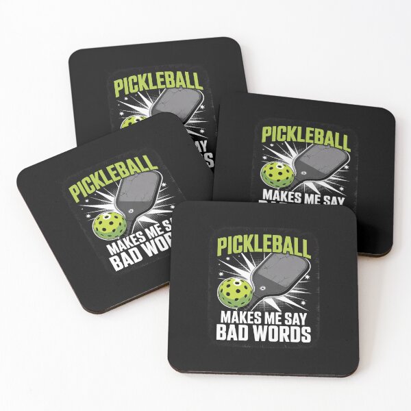Item preview, Pickleball Makes Me Say Bad Words Paddleball  designed and sold by Belkisallen.
