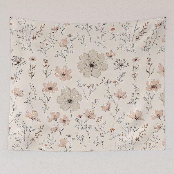 Item preview, Hand Drawn Flower designed and sold by CoolPixels.