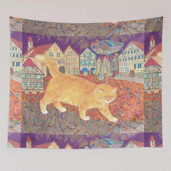 Item preview, Neko-no-Machi: Cat's European Stroll designed and sold by nakaitomoko.