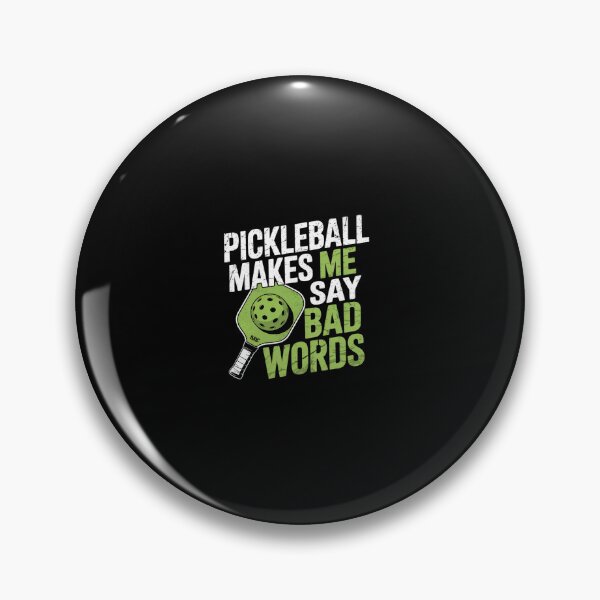 Item preview, Pickleball Makes Me Say Bad Words01  designed and sold by Belkisallen.