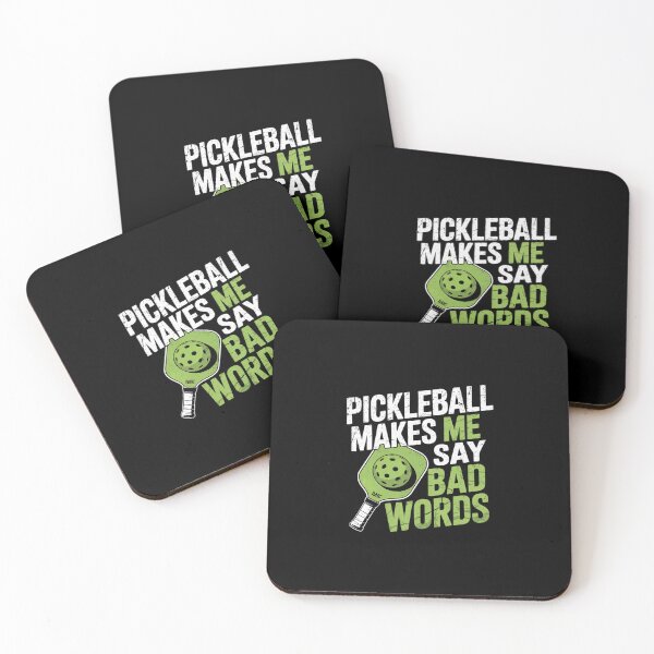 Item preview, Pickleball Makes Me Say Bad Words01  designed and sold by Belkisallen.