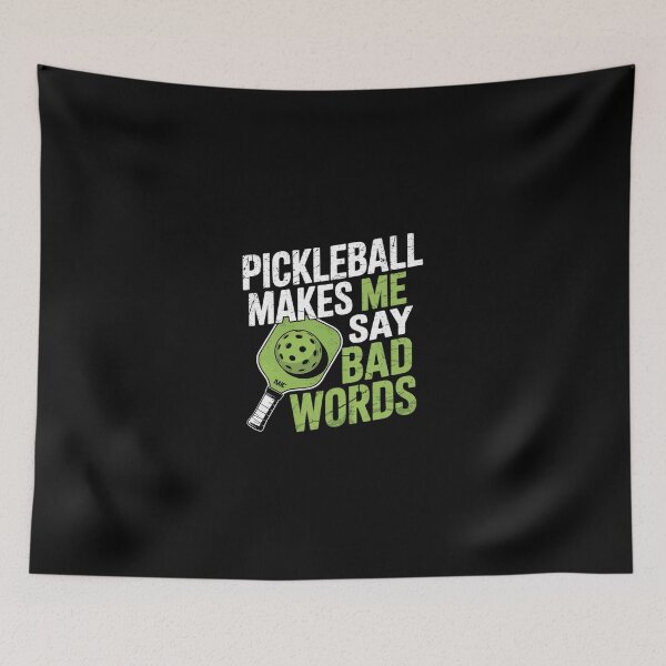 Item preview, Pickleball Makes Me Say Bad Words01  designed and sold by Belkisallen.