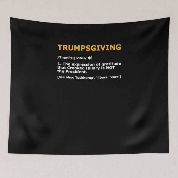 Item preview, Trumpsgiving V4 designed and sold by TeeTimeGuys.