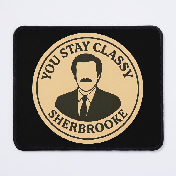 Item preview, Anchorman Inspired Retro Canada Print: Sherbrooke designed and sold by PinUpPizzazz.