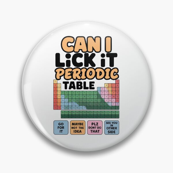 Item preview, Can i lick it periodic table designed and sold by graphic-genie.
