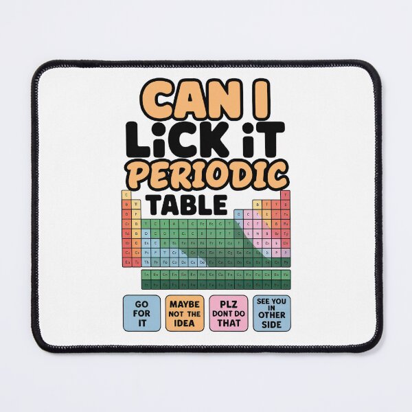 Item preview, Can i lick it periodic table designed and sold by graphic-genie.