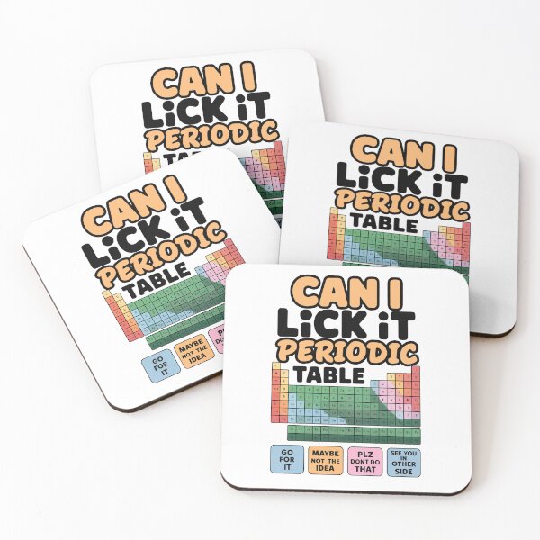 Item preview, Can i lick it periodic table designed and sold by graphic-genie.