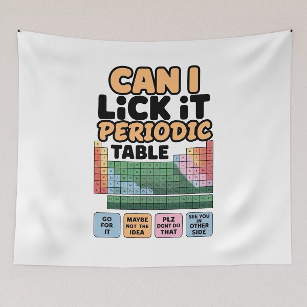 Item preview, Can i lick it periodic table designed and sold by graphic-genie.