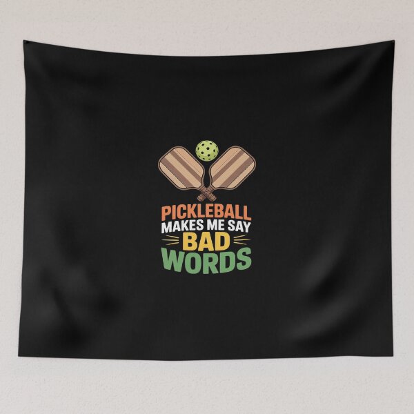 Item preview, Pickleball Makes Me Say Bad Words8  designed and sold by Belkisallen.