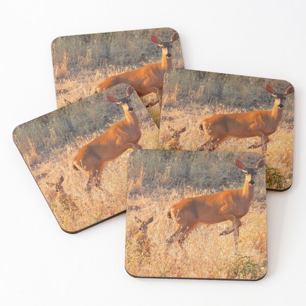 Item preview, A Blacktail Doe and Fawn in the Field designed and sold by Wonders Of Paradise.