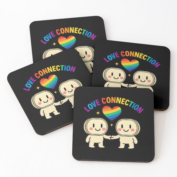 Item preview, Love Connection Cute Pride LGBTQ Rainbow Outlet Design designed and sold by TheTrendsDesk.
