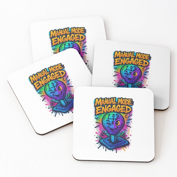 Item preview, Manual Mode: Engaged – Graffiti Street Shifter Design designed and sold by BoldApparel.
