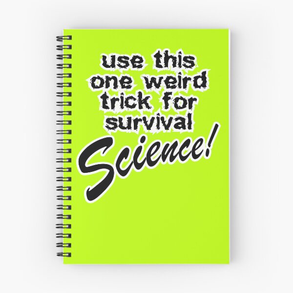Item preview, use this one weird trick for survival science, lime background designed and sold by mntimg.