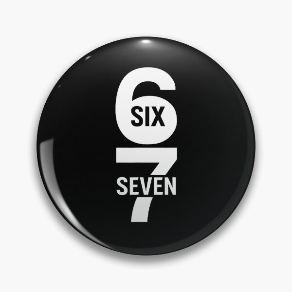 Item preview, Diseño de meme Six Seven 6 7 6 7 designed and sold by DavidCloud.