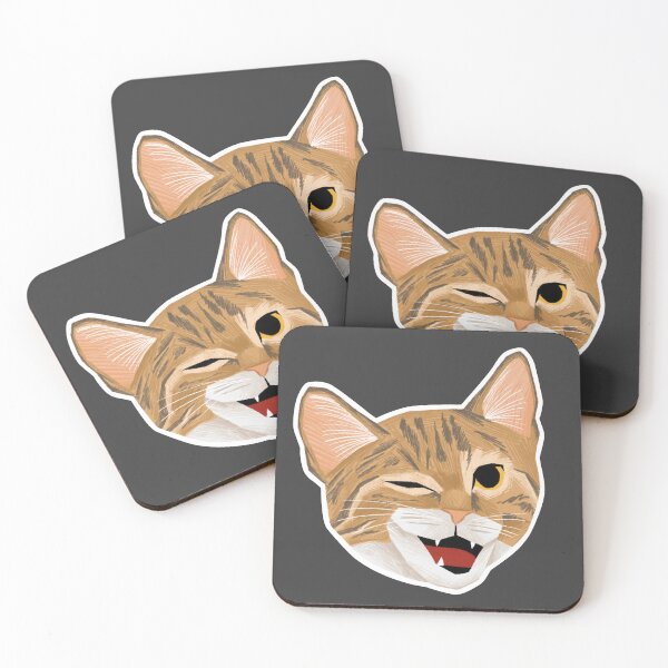 Item preview, Cute Wink Cat designed and sold by diocreate.