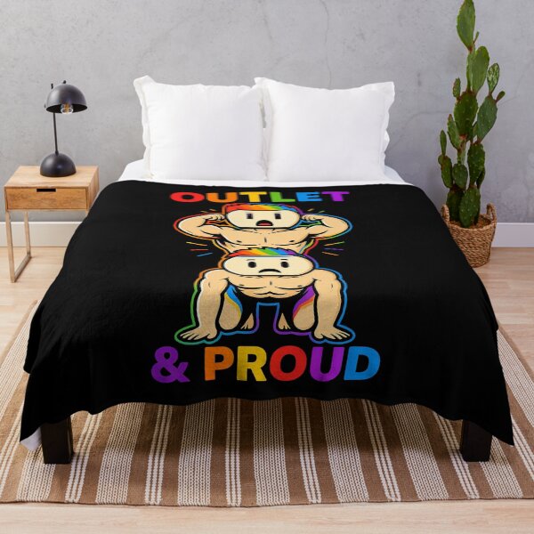 Item preview, Funny Gay Pride Outlet & Proud Funny LGBTQ Pride Rainbow Outlet designed and sold by TheTrendsDesk.